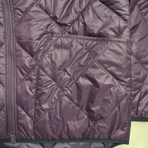 NWT - Barbour Unisex Hooded Liddesdale Quilted Jacket - Men M/Women L - Picture 5 of 12